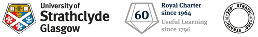 University of Strathclyde and Safe360 logo