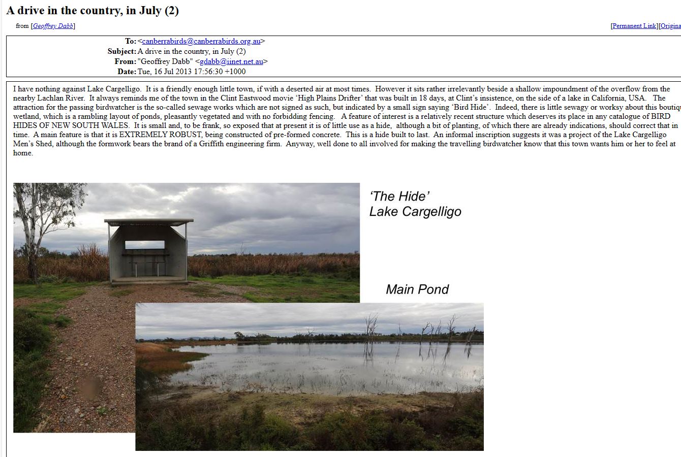 A close-up of a pond

Description automatically generated
